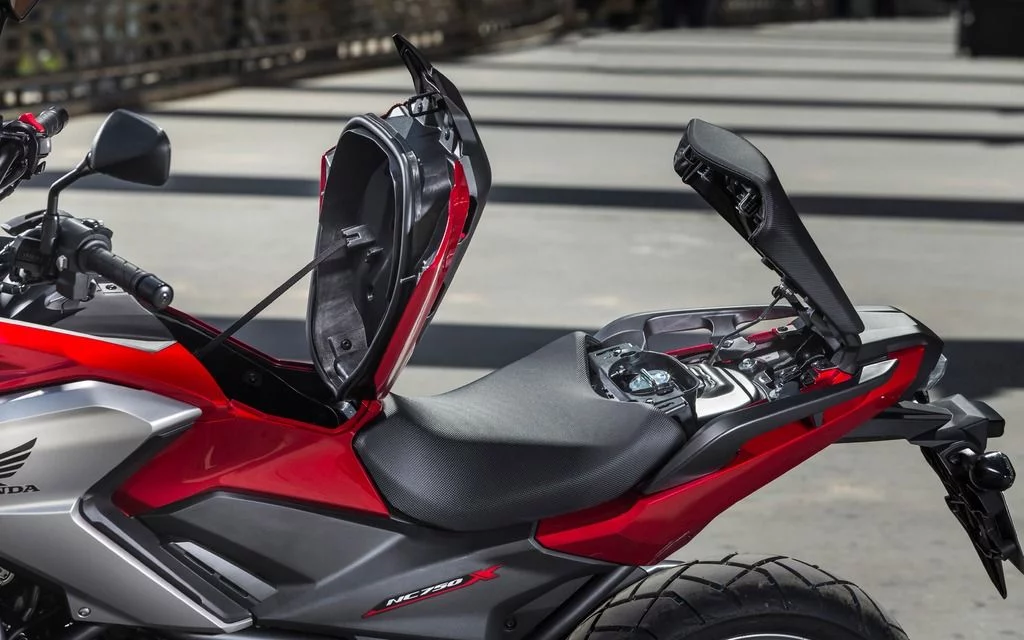 Motorcycle Storage Compartment