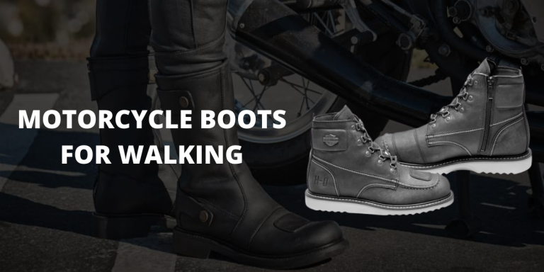 comfortable motorcycle boots for walking