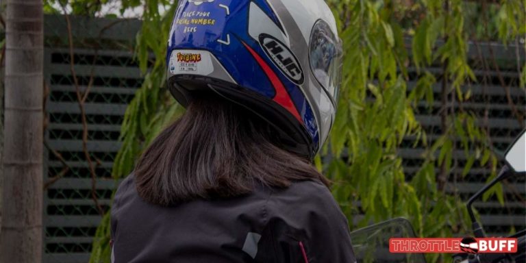 How To Wear A Motorcycle Helmet With Long Hair? — Throttle Buff
